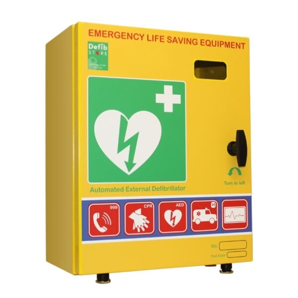 Outdoor Defibrillator Cabinet With Heating System And LED Light