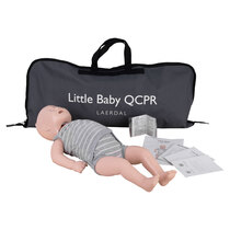 Laerdal Little Baby QCPR Training Manikin with Carry Bag - Light Skin