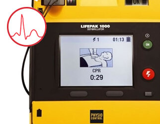 AED units fitted with an ECG Display